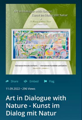"Art in Dialogue with Nature" Art Book