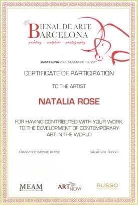 Barcelona Biennale Natalia Rose