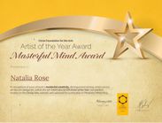 CFA Artist of the Year 2023 - Masterful Mind Award 