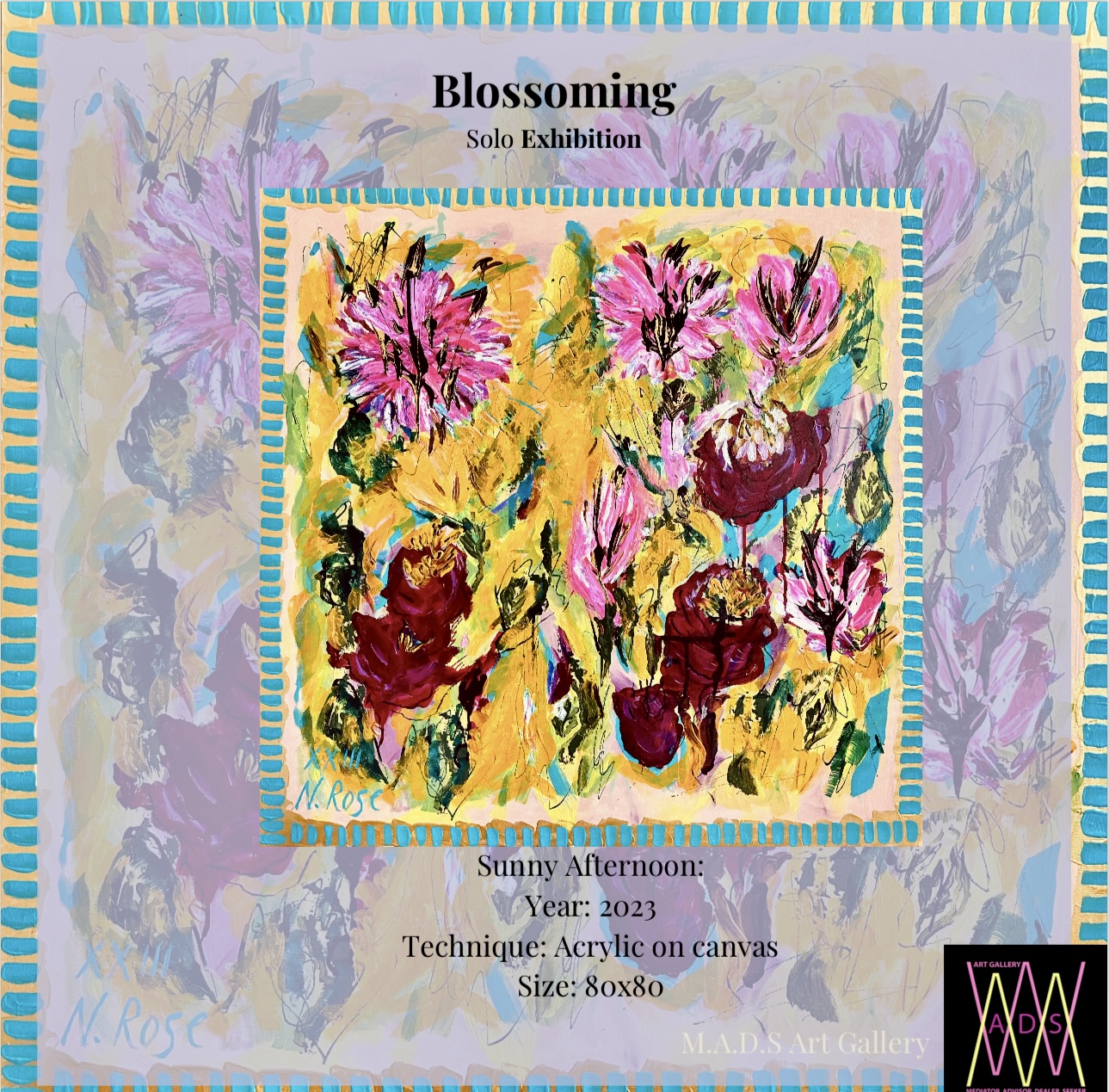 Solo Exhibition “Blossoming” March 2024 Catalog