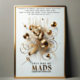 MADS LUXURY ART EXHIBITION 09.05.2024 Poster